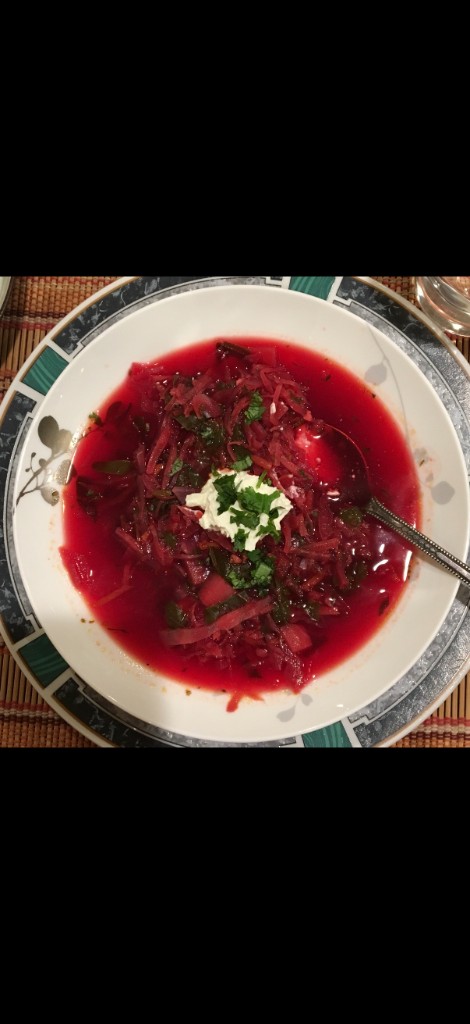 Classic Ukrainian Borscht