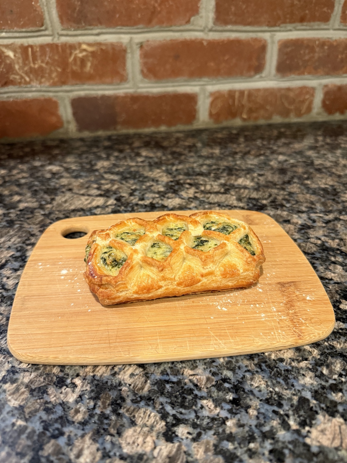 Spinach & Cheese Puff Pastry