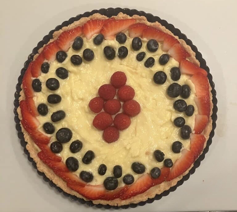 Berry Custard Tart