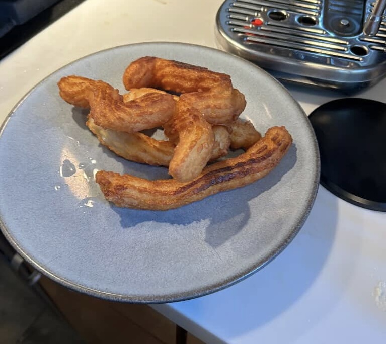 Homemade Churros with Cinnamon Sugar