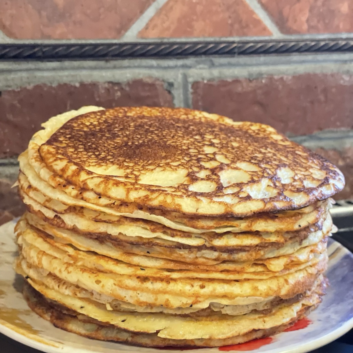 Classic Russian Blini Crepes