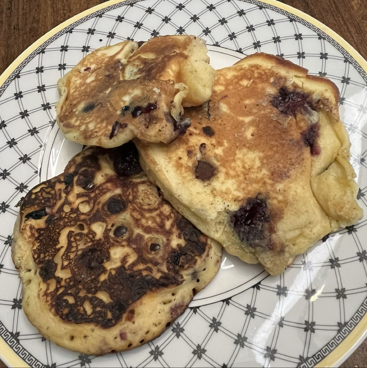 Easy Berry Pancakes