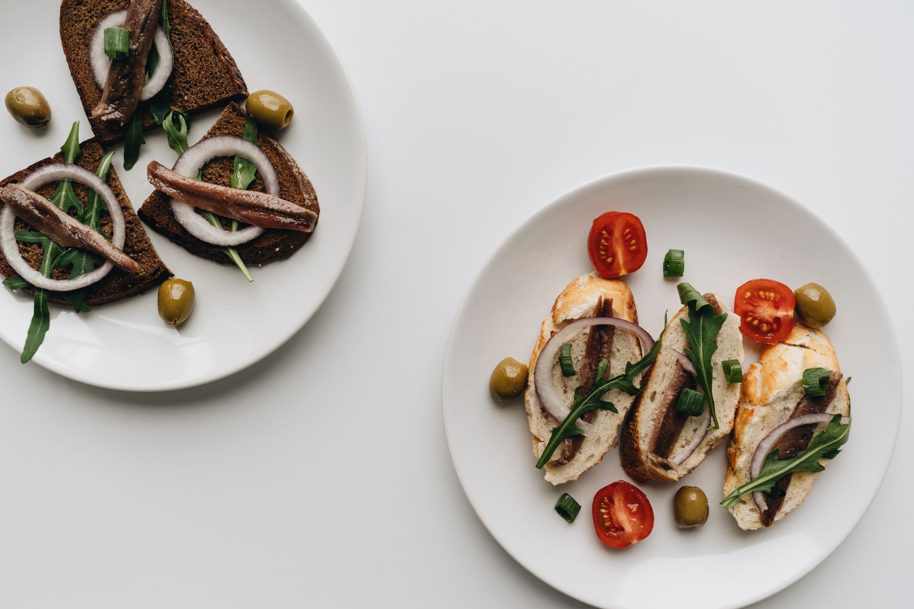 Anchovy Toasts