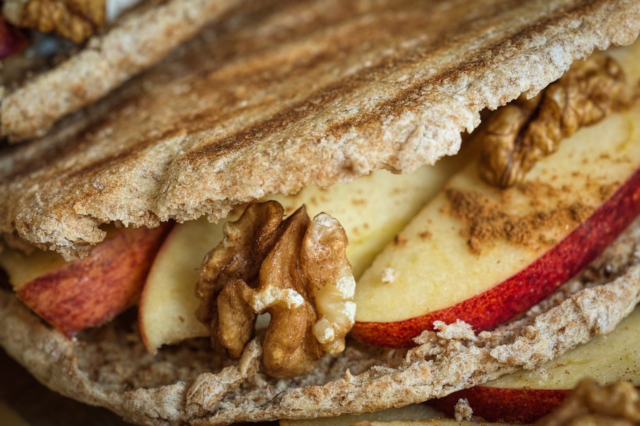 Apple Walnut Toast