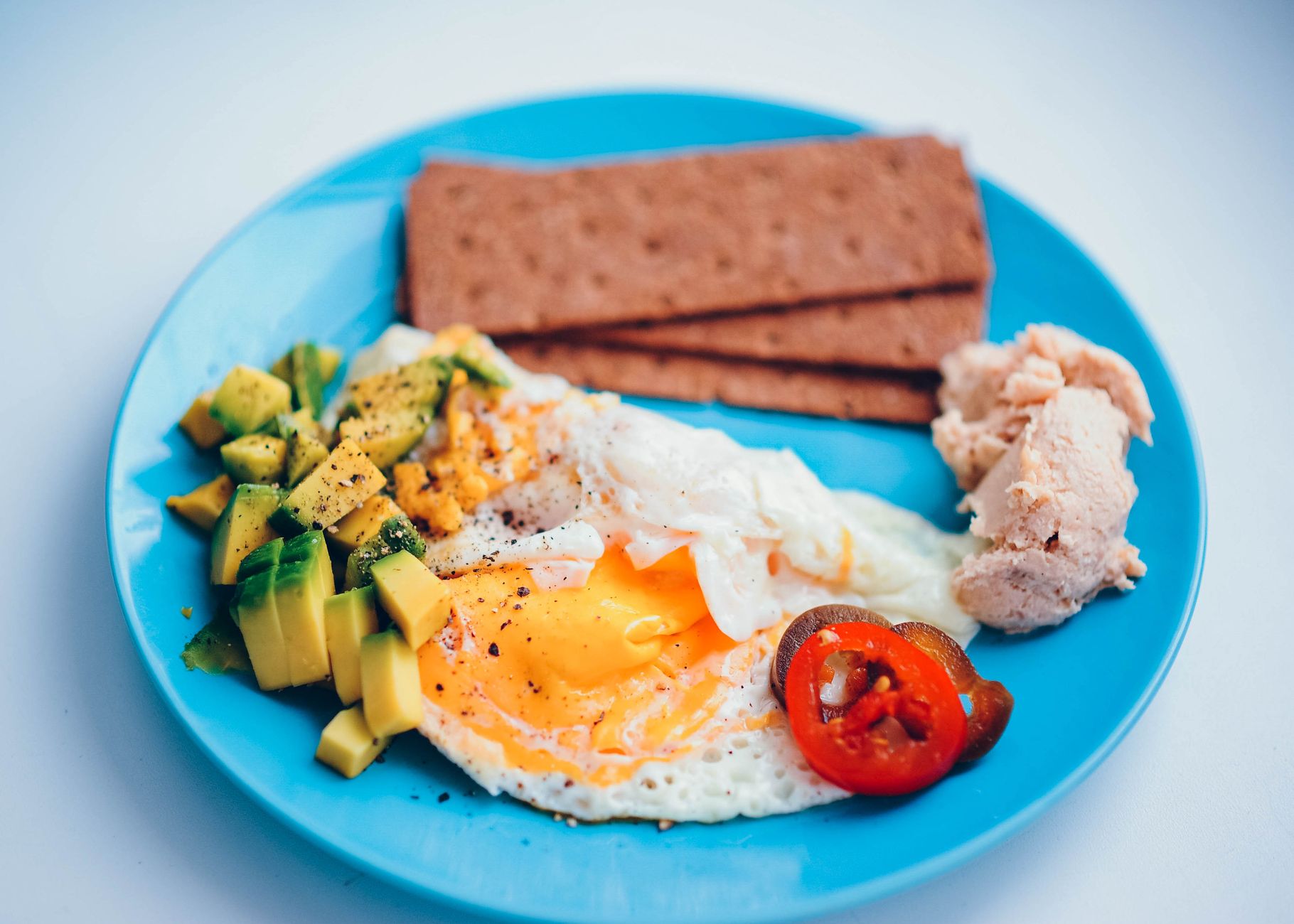 Avocado and Egg Breakfast Plate