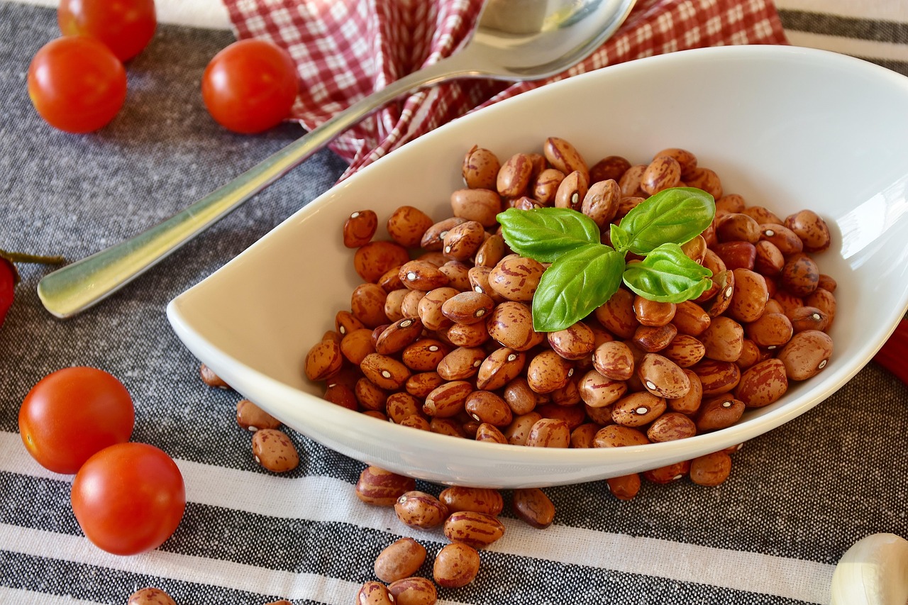 Baked Beans with Basil