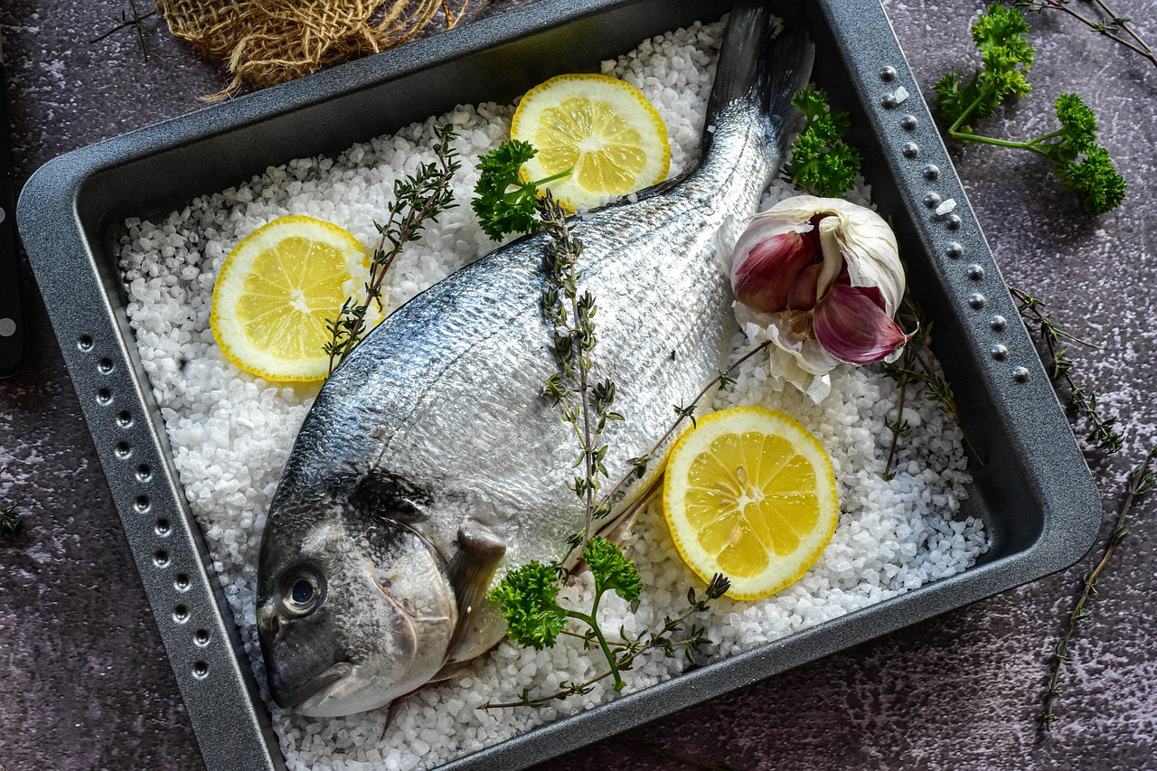 Baked Sea Bream