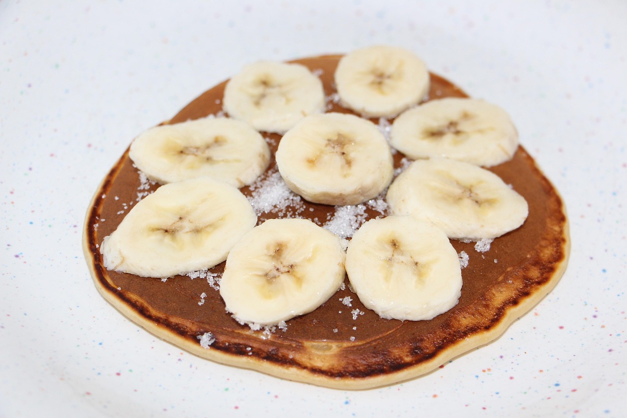 Banana and Chocolate Pancake