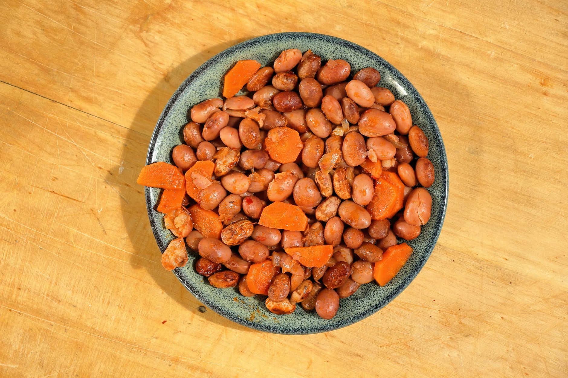 Beans with Carrots