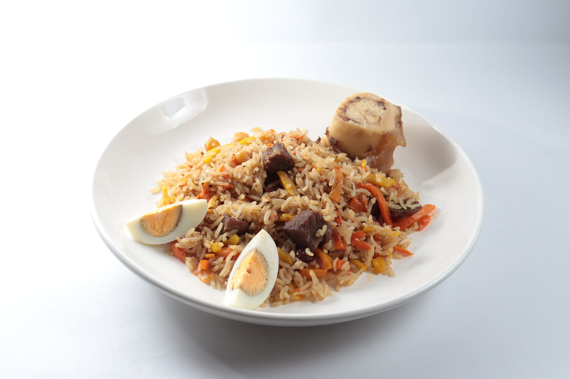 Biryanic Rice with Meat and Egg