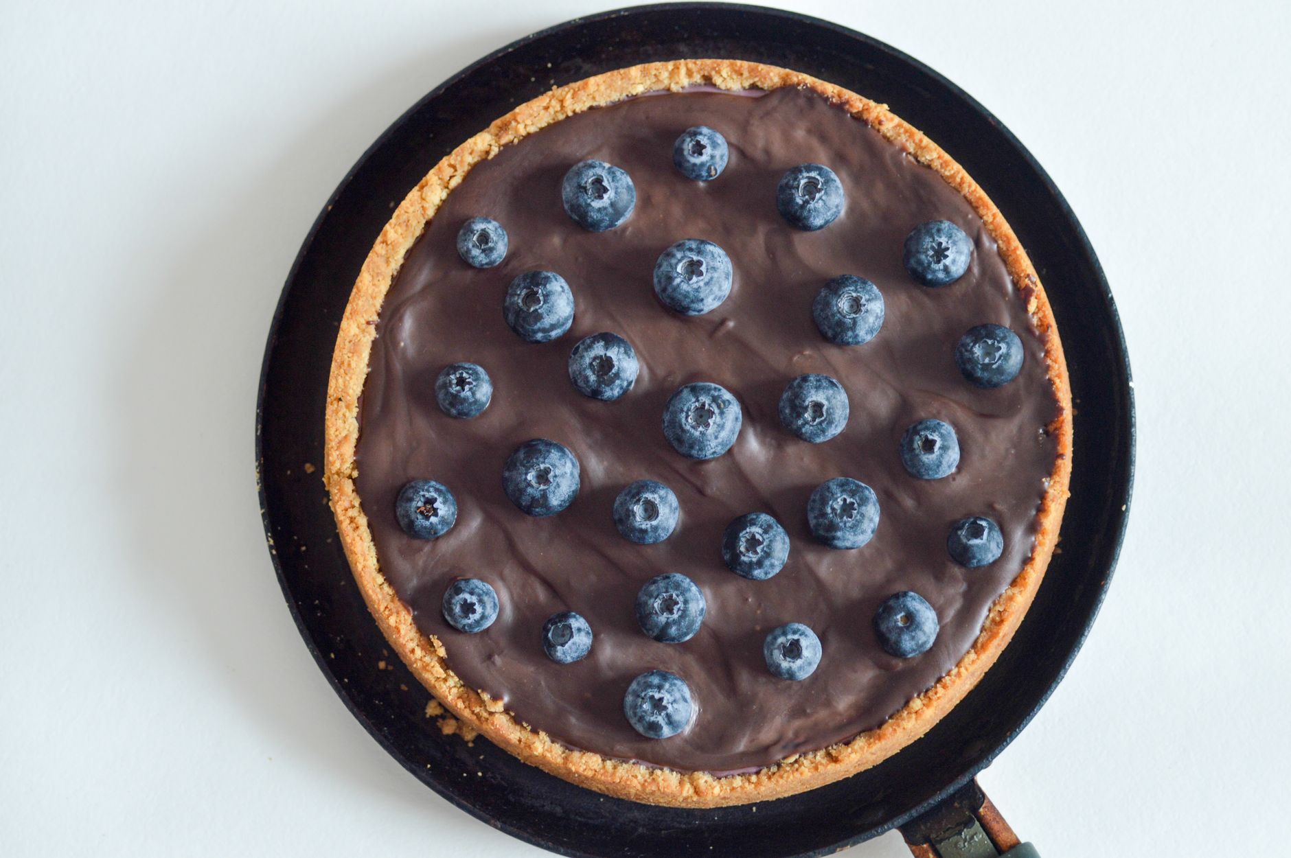 Blueberry Chocolate Tart