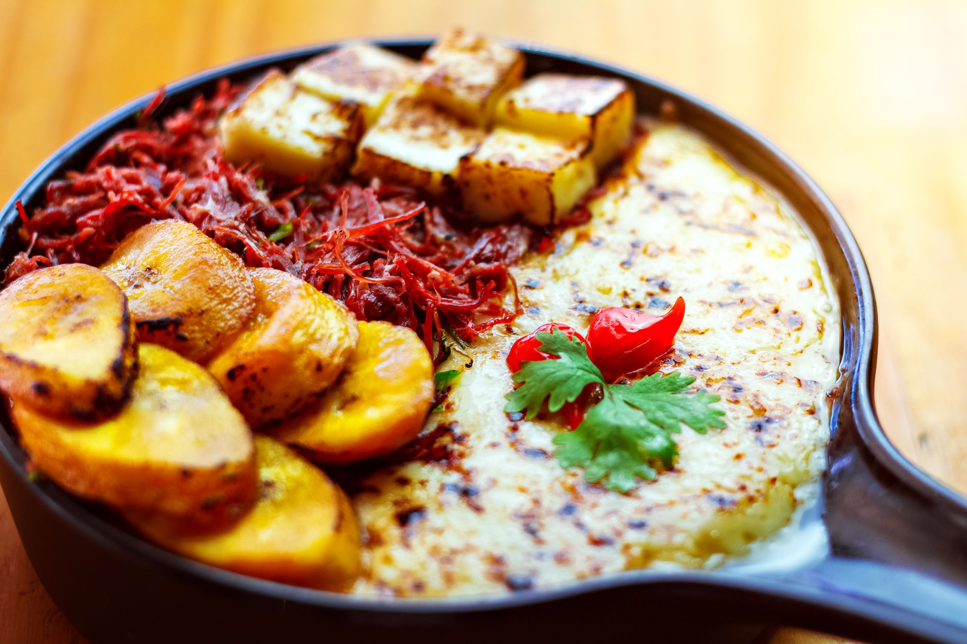 Brazilian Hidden Beef Casserole