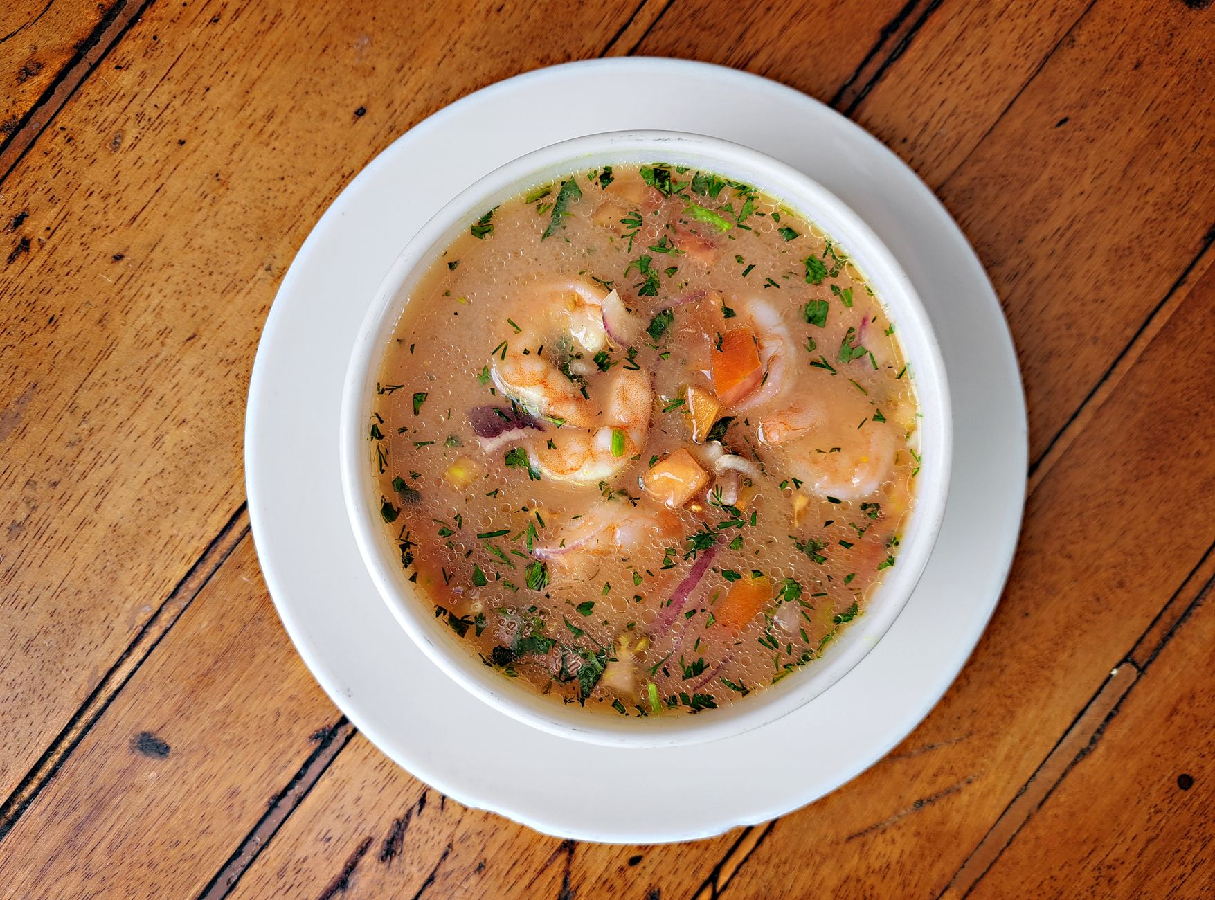 Brazilian Shrimp and Yam Stew