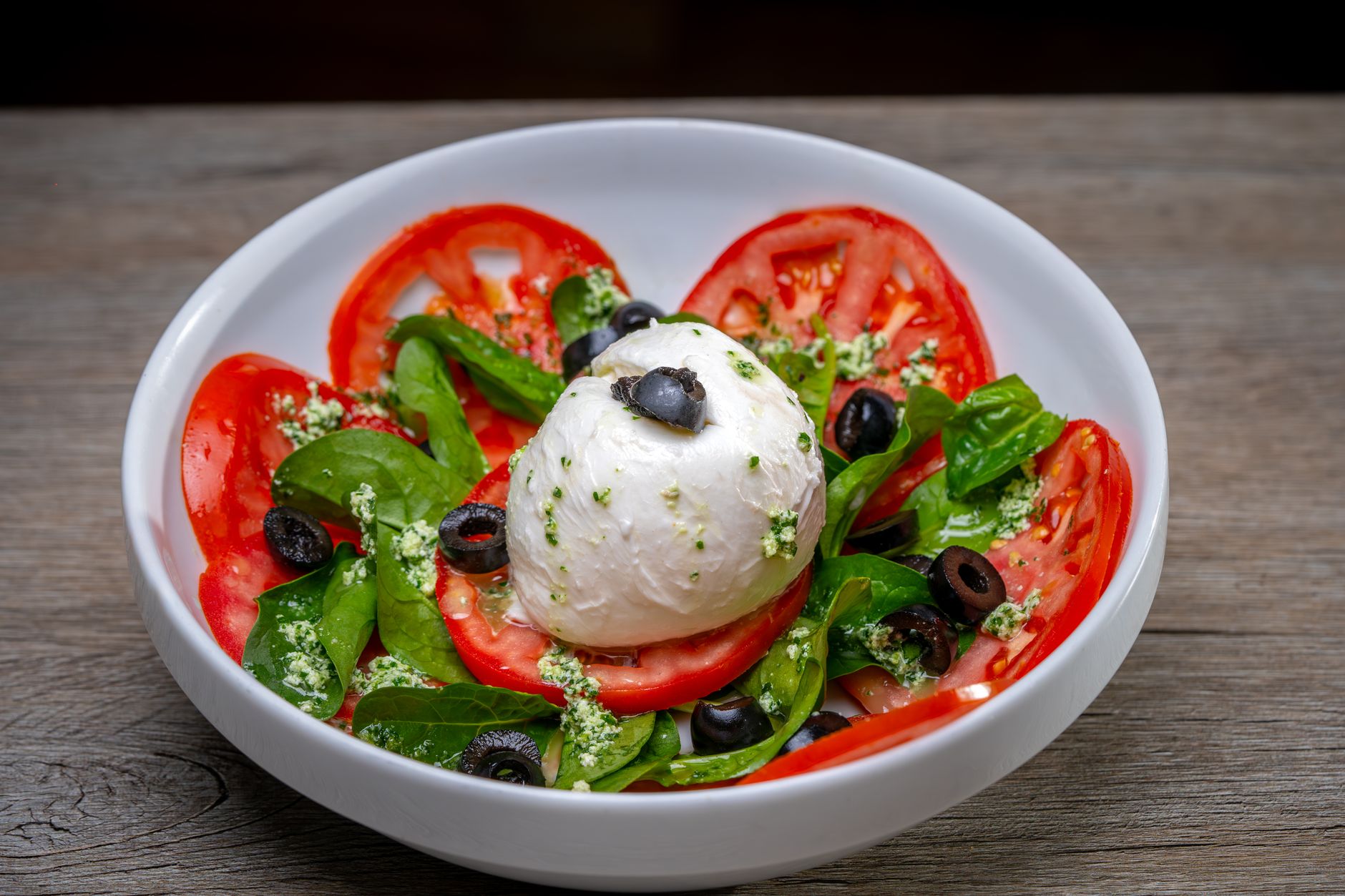 Buffalo Mozzarella Caprese Salad