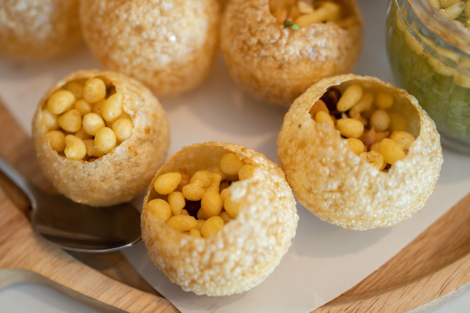 Cheese Bread with Corn Filling