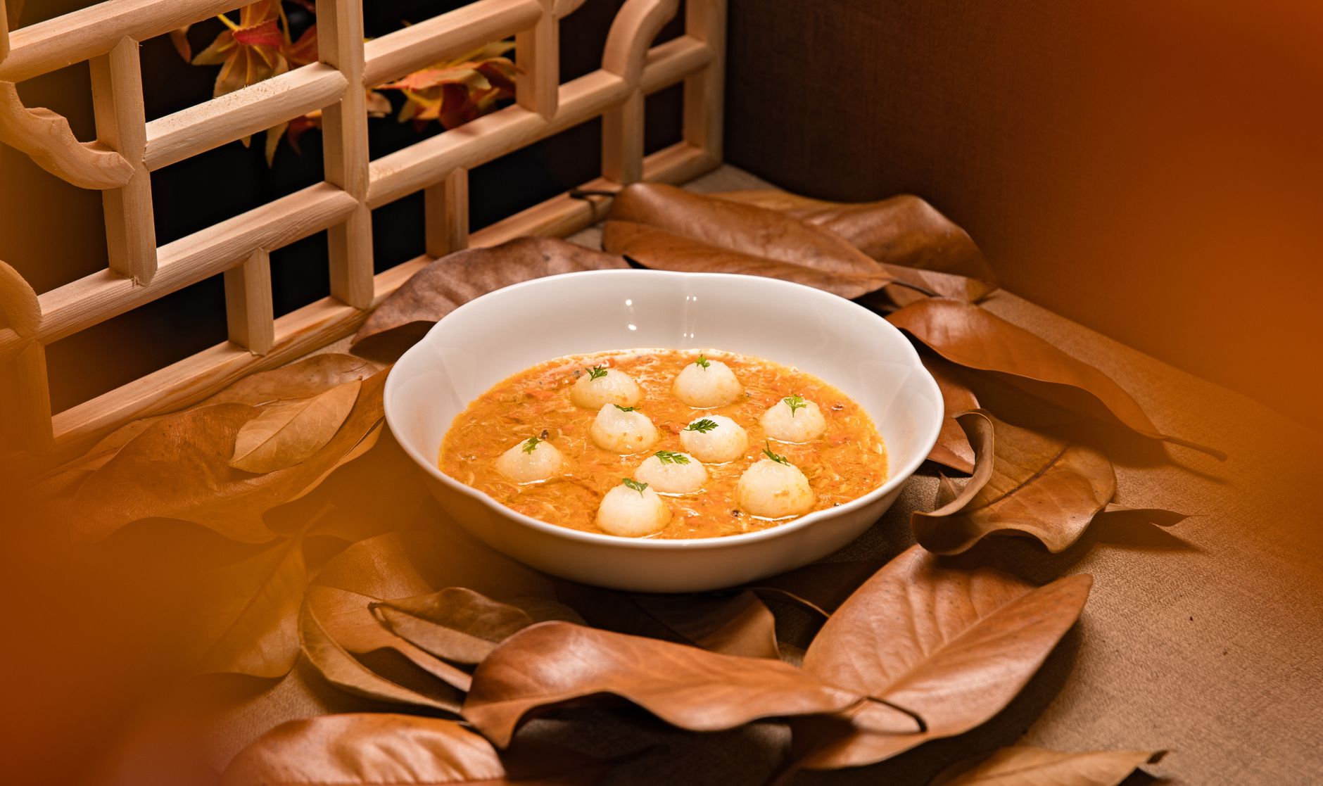 Cheese Dumplings in Tomato Sauce
