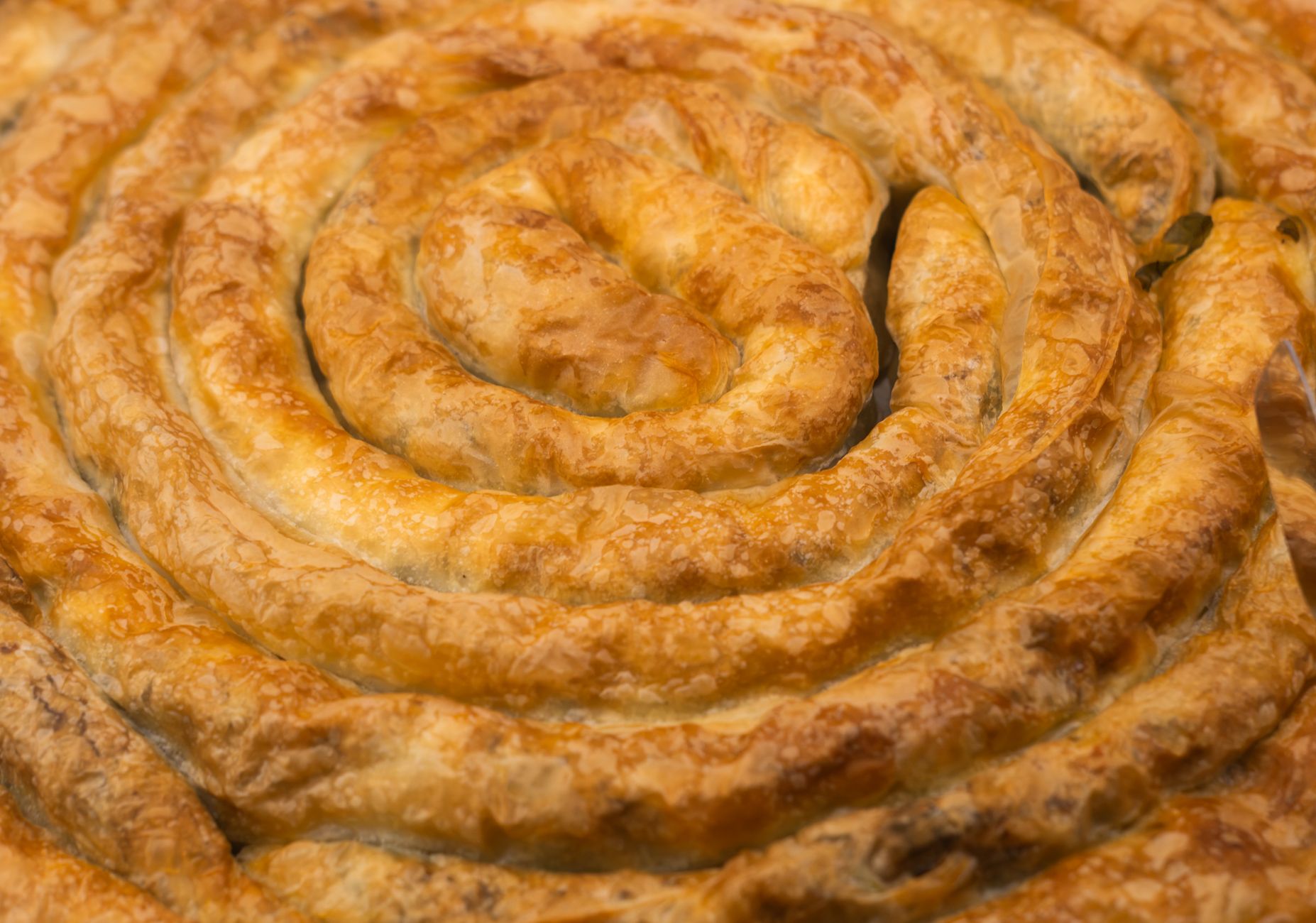 Cheese-Filled Pastry Spiral