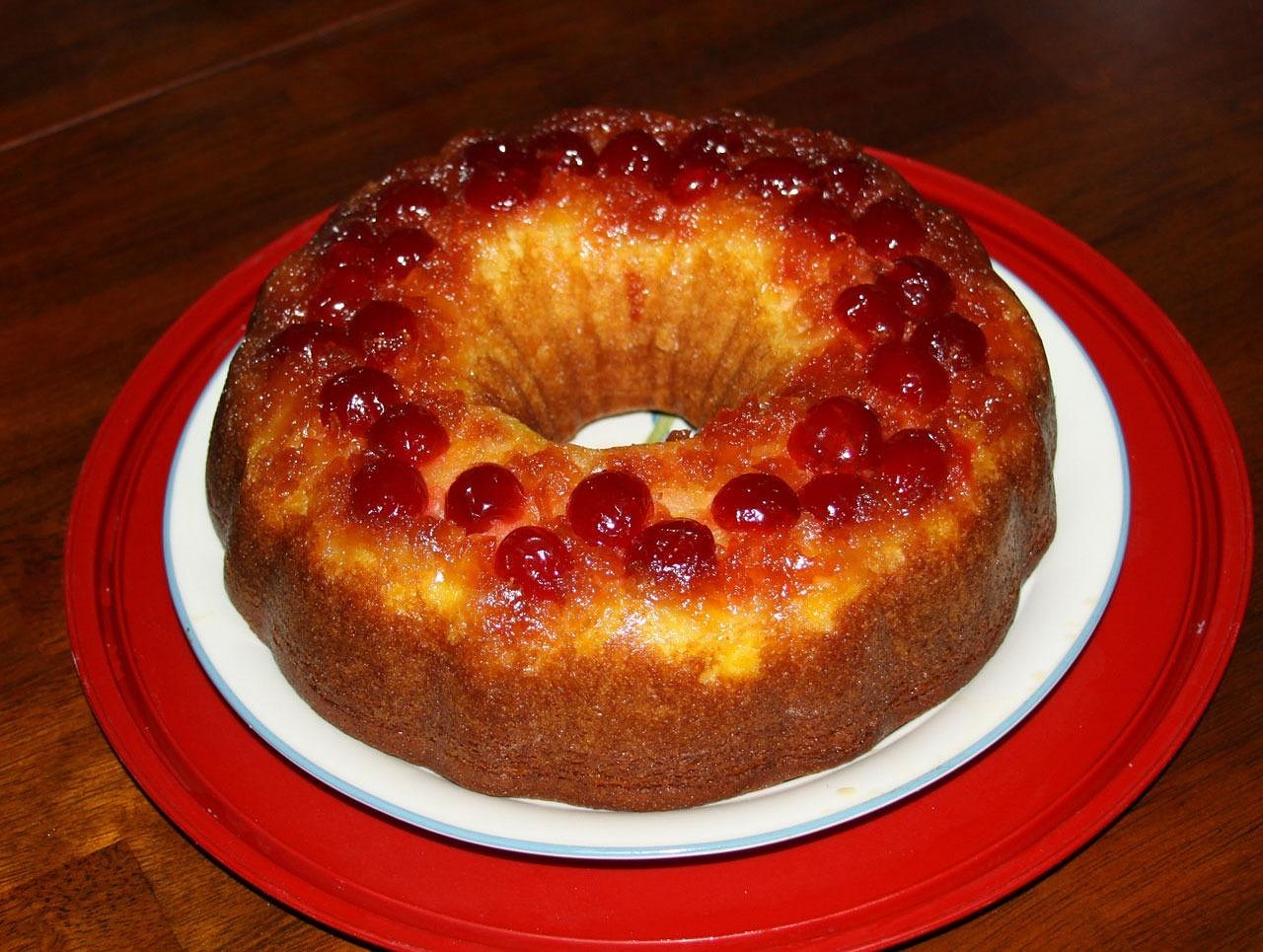 Cherry Bundt Cake