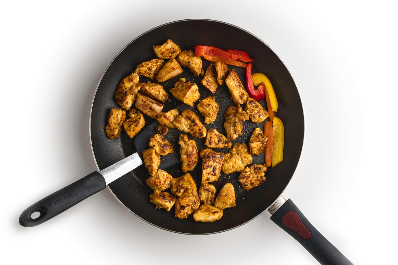 Chicken and Bell Peppers Stir-Fry