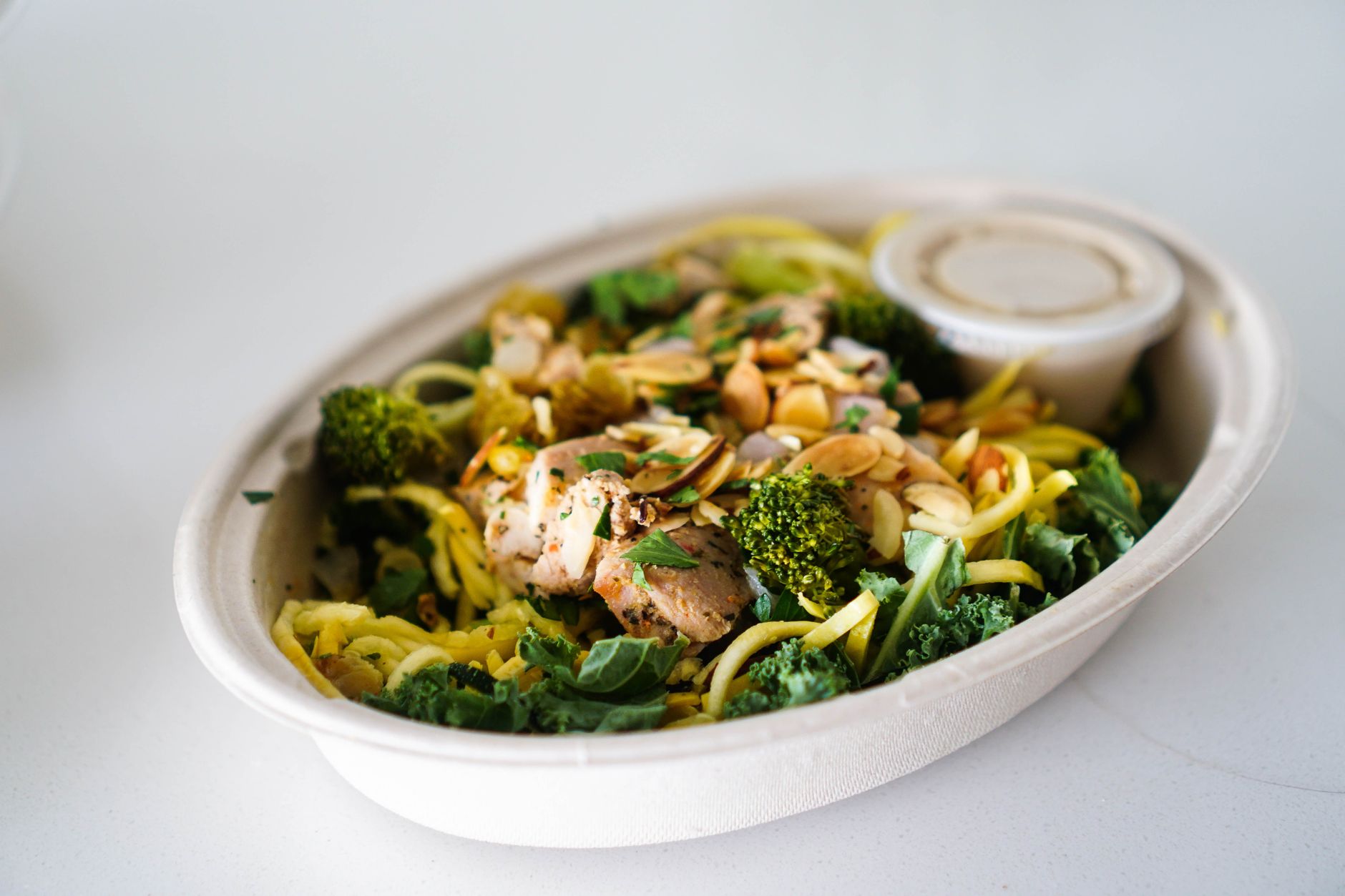 Chicken and Vegetable Noodle Bowl
