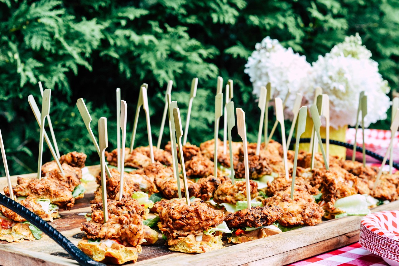 Chicken Croquettes with Lettuce