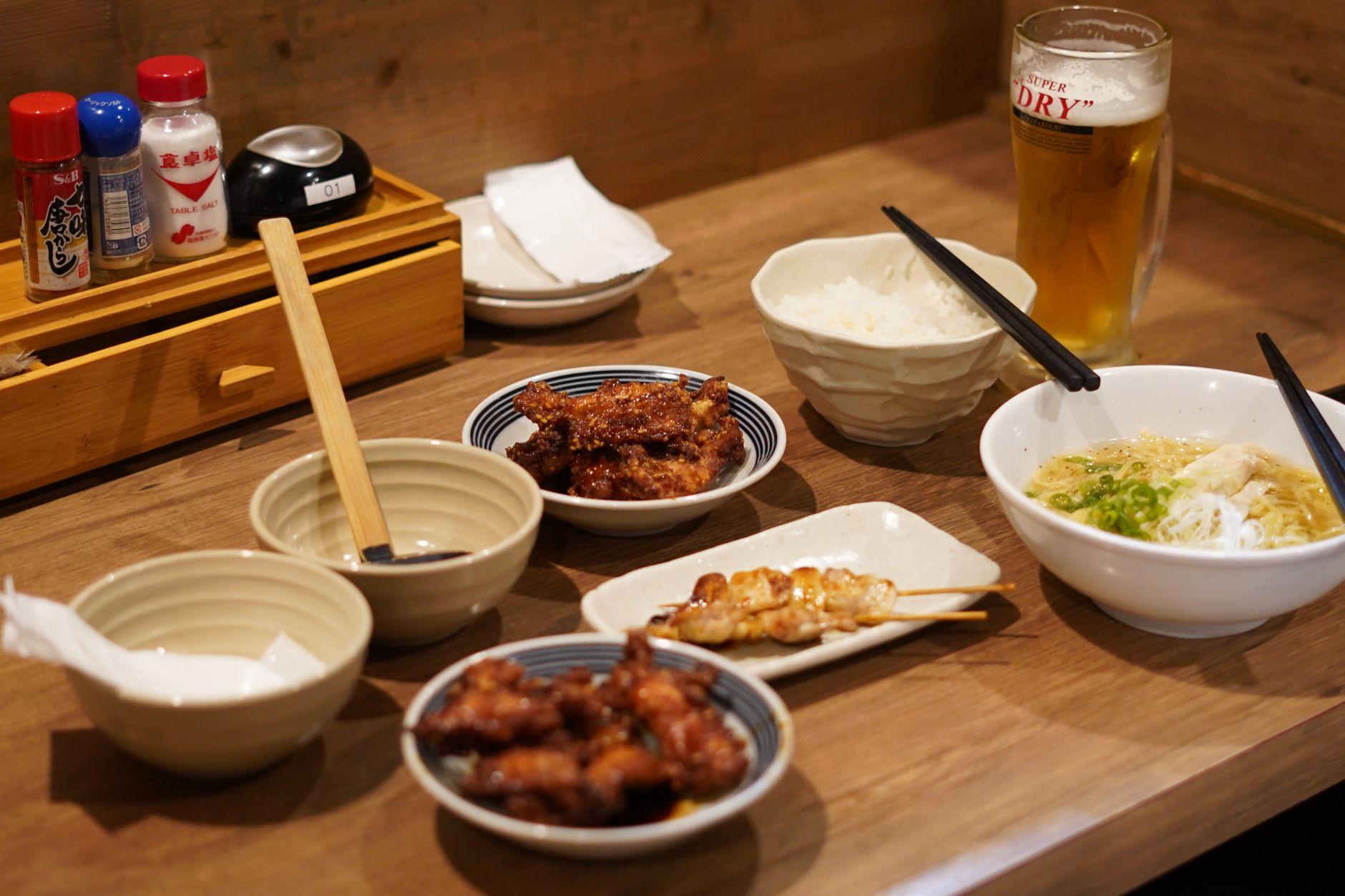 Chicken Skewer Rice Bowl