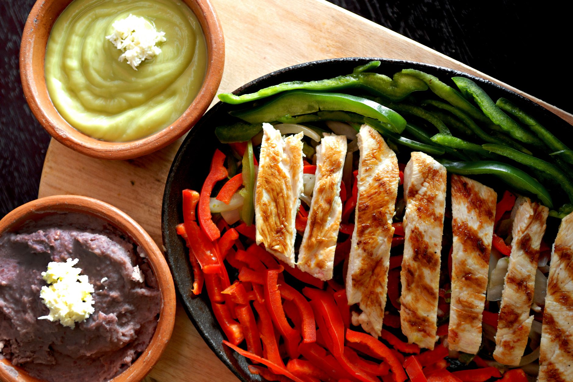 Chicken Tostadas