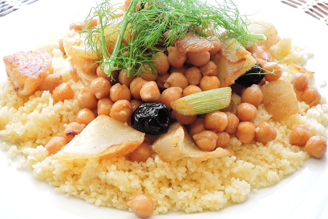 Chickpea and Raisin Couscous