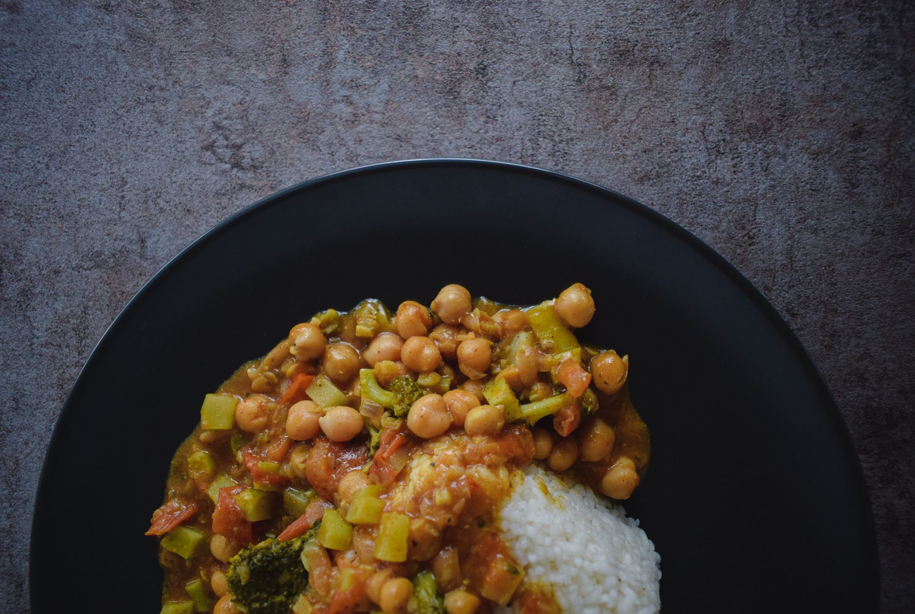 Chickpea Stew with Rice