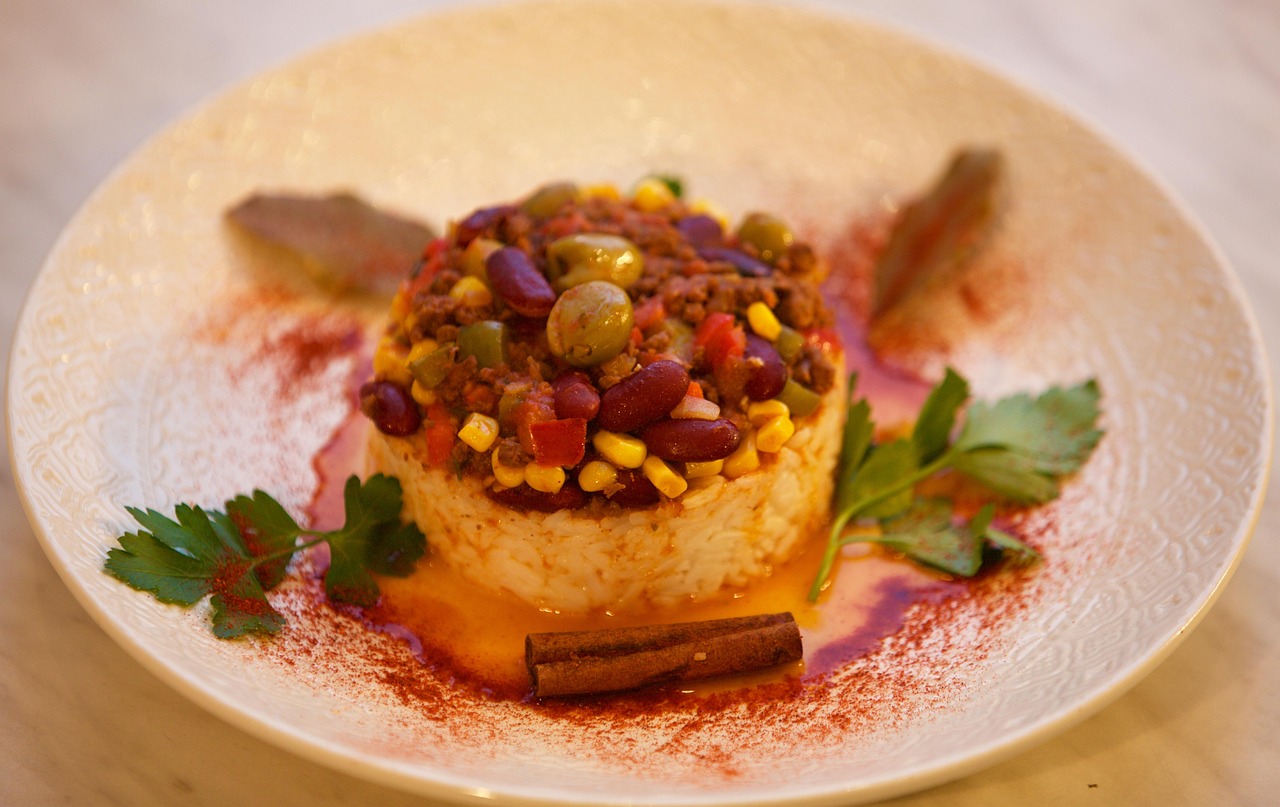 Chili Con Carne over Rice