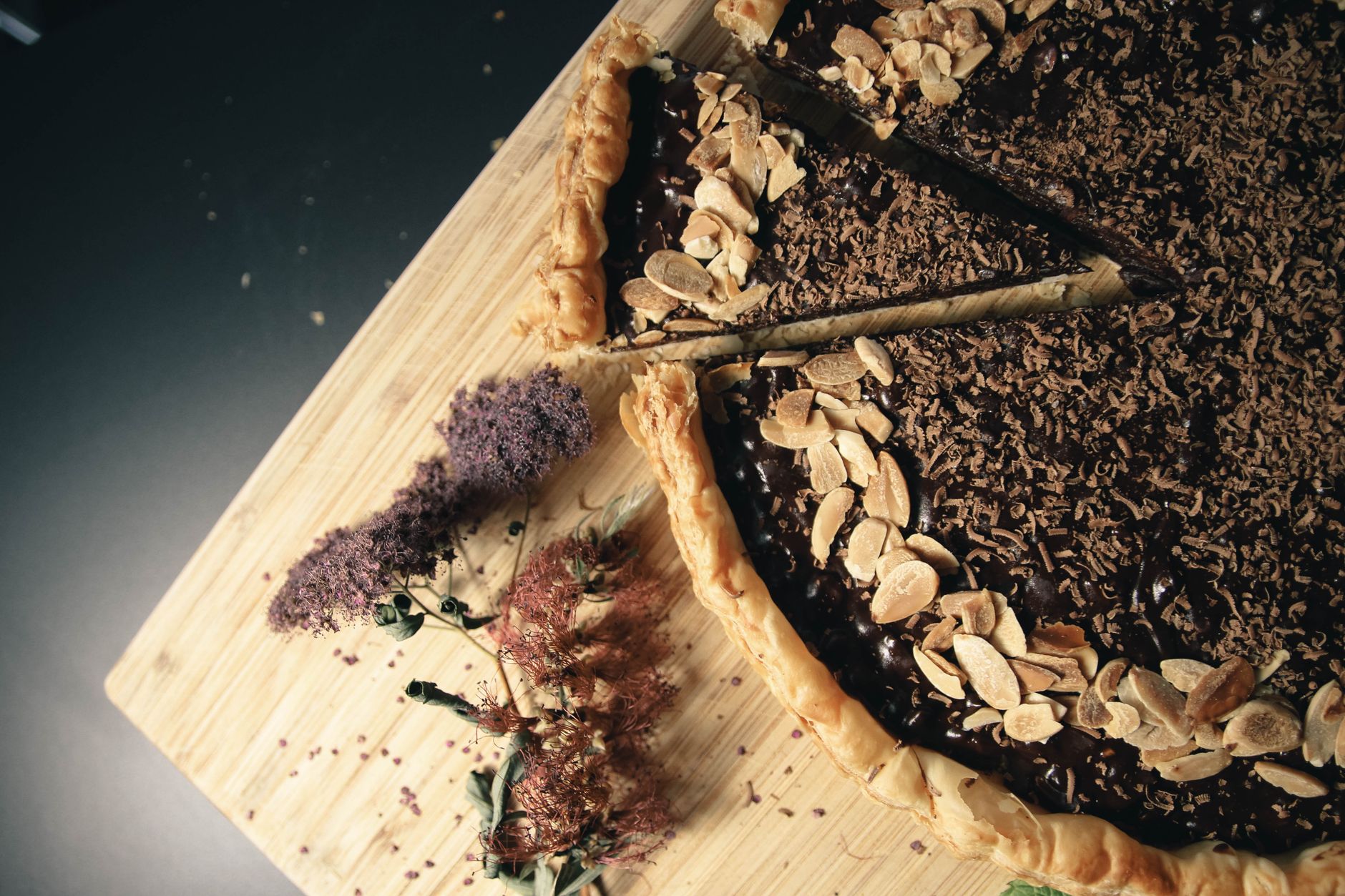 Chocolate Almond Tart