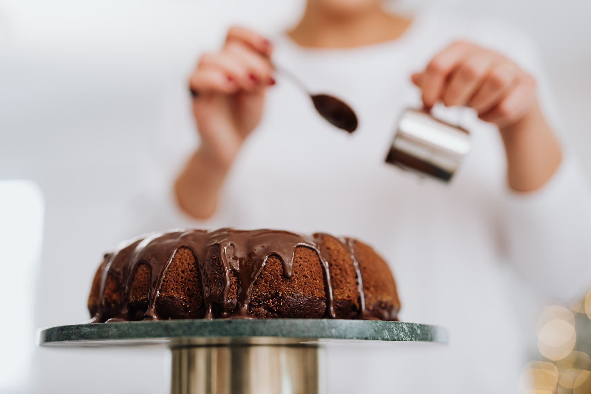 Chocolate Bundt Cake with Chocolate Glaze