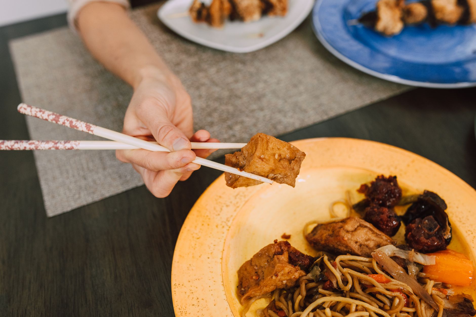 Chow Mein with Chicken and Vegetables