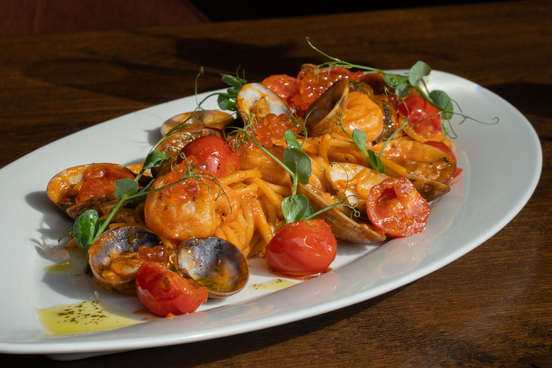 Clam and Tomato Pasta