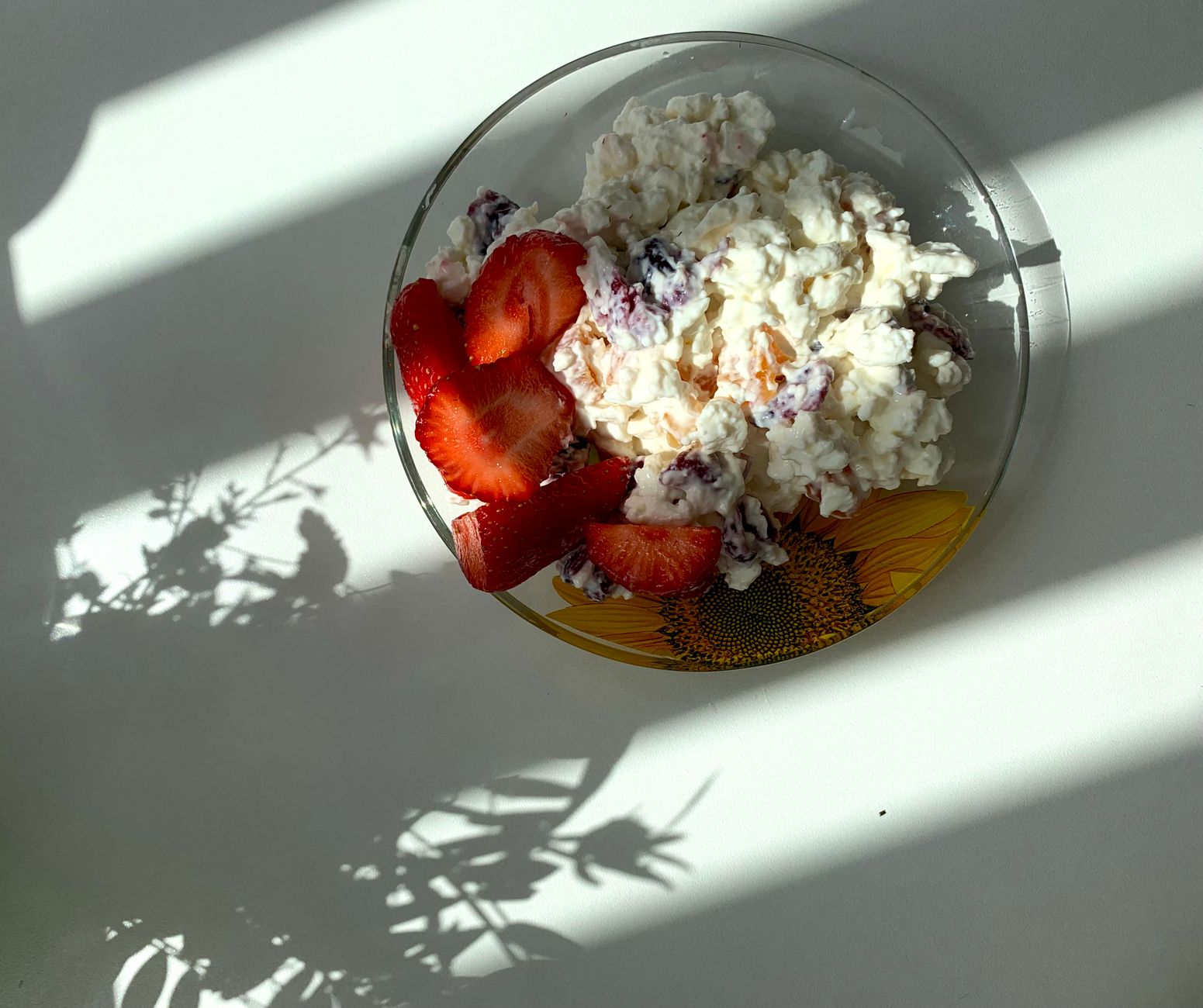 Cottage Cheese Berry Bowl