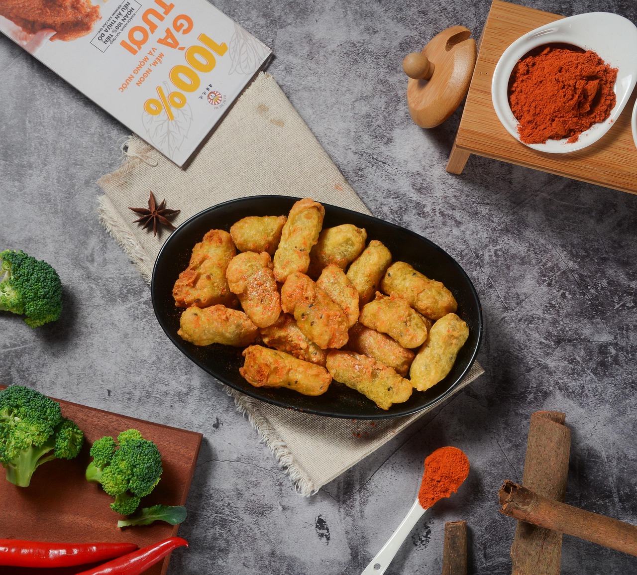 Crispy Fried Eggplant Bites