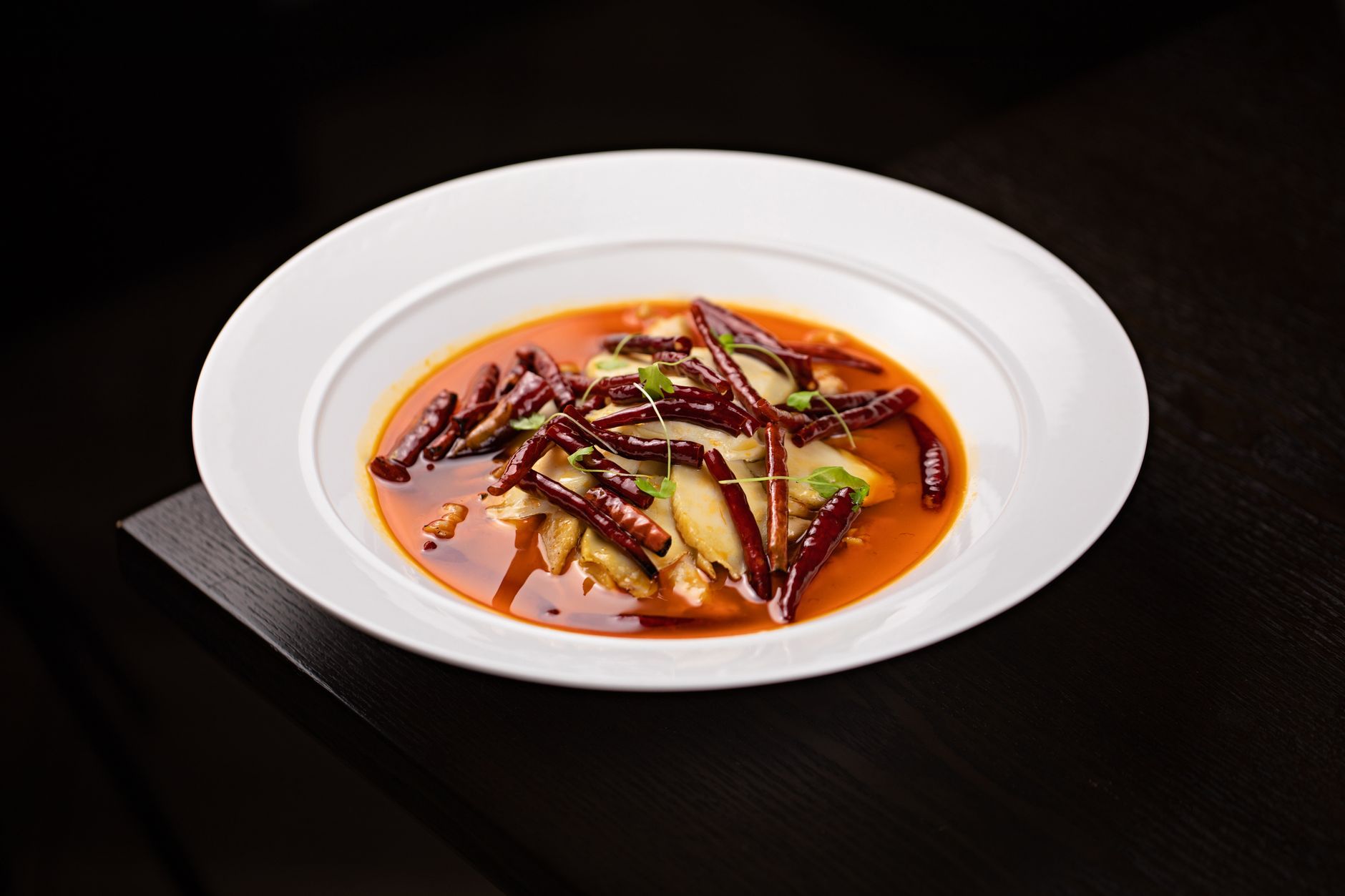 Dried Chili Stir-Fried Lotus Root Strips