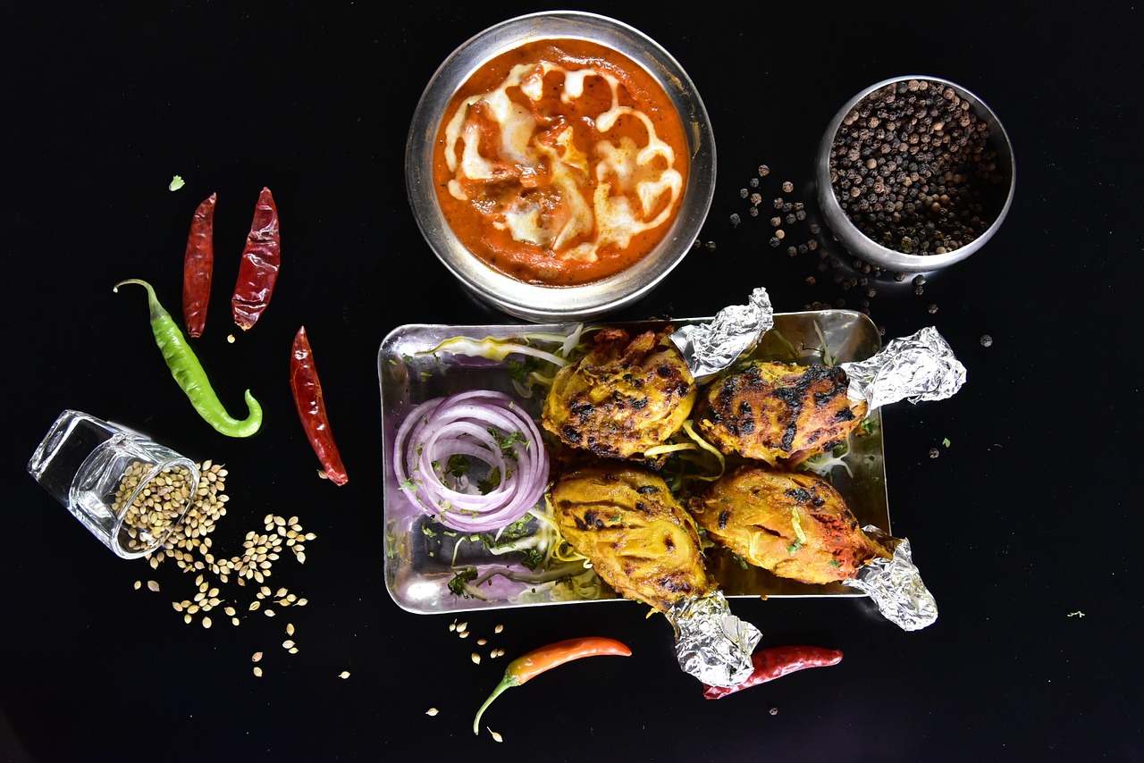 Fenugreek Chicken Skewers