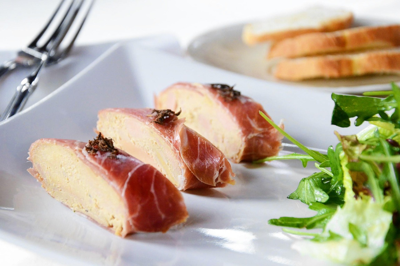 Foie Gras with Prosciutto
