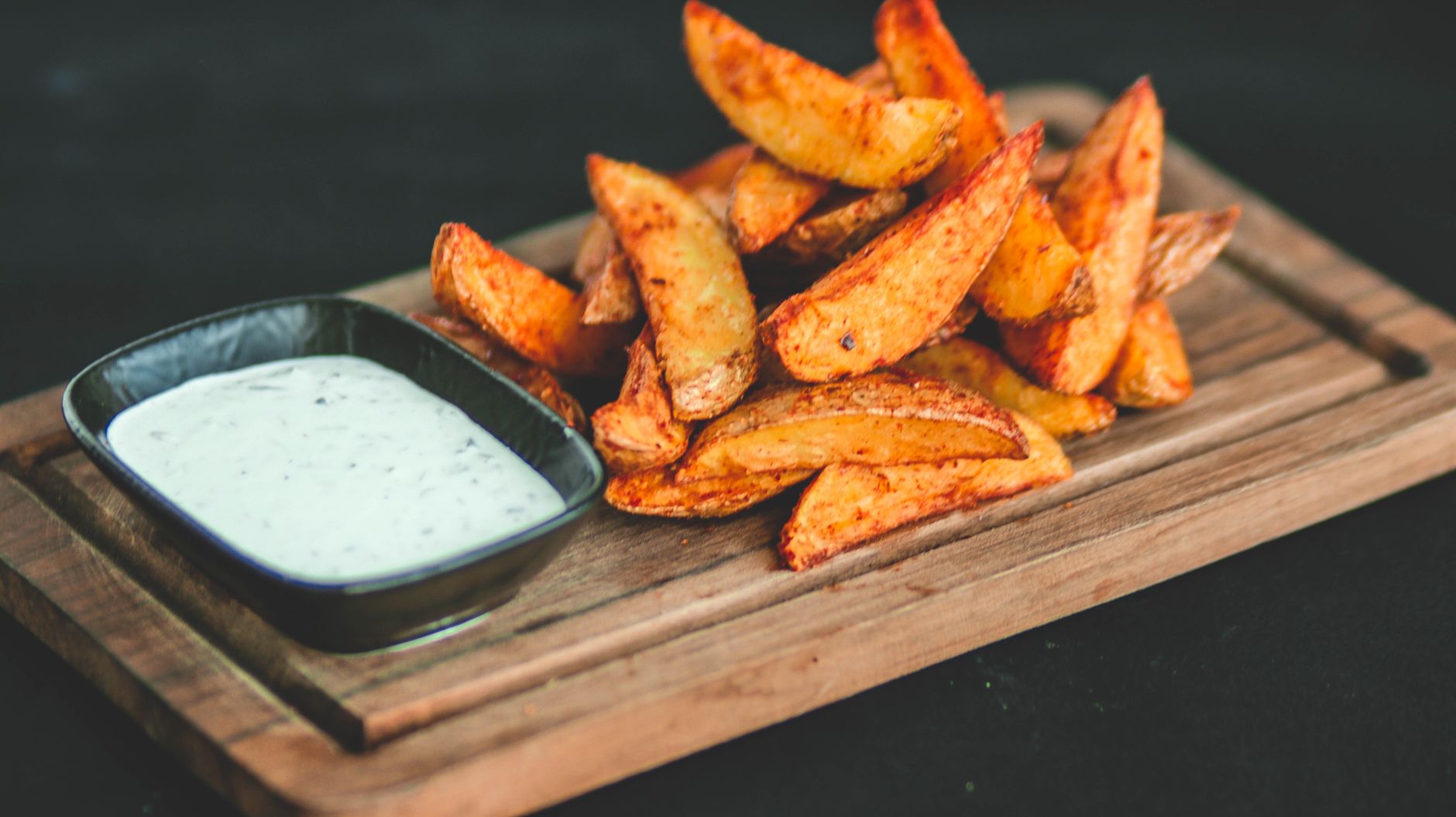 French Fries with Dipping Sauce