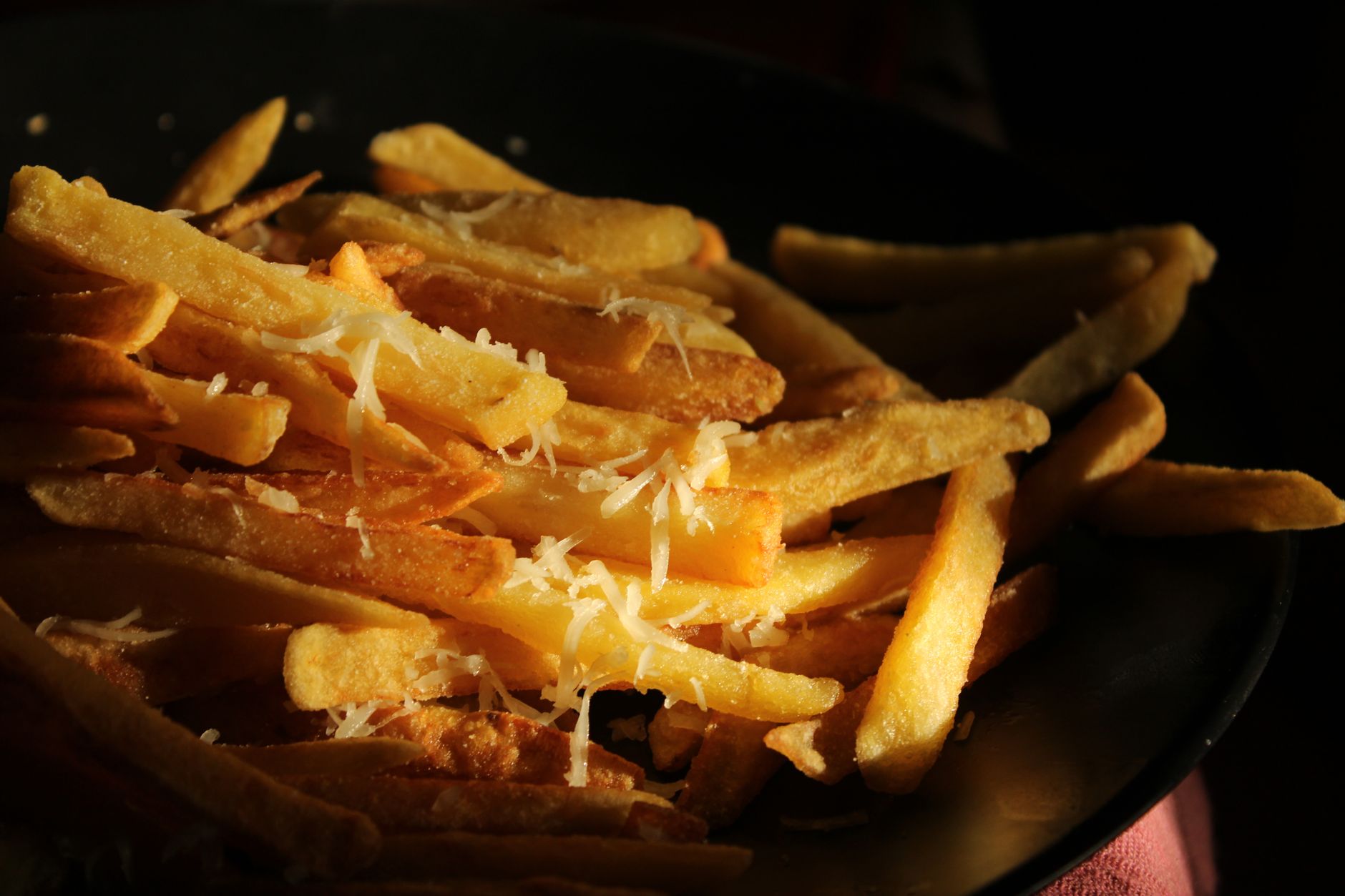 French Fries with Grated Cheese
