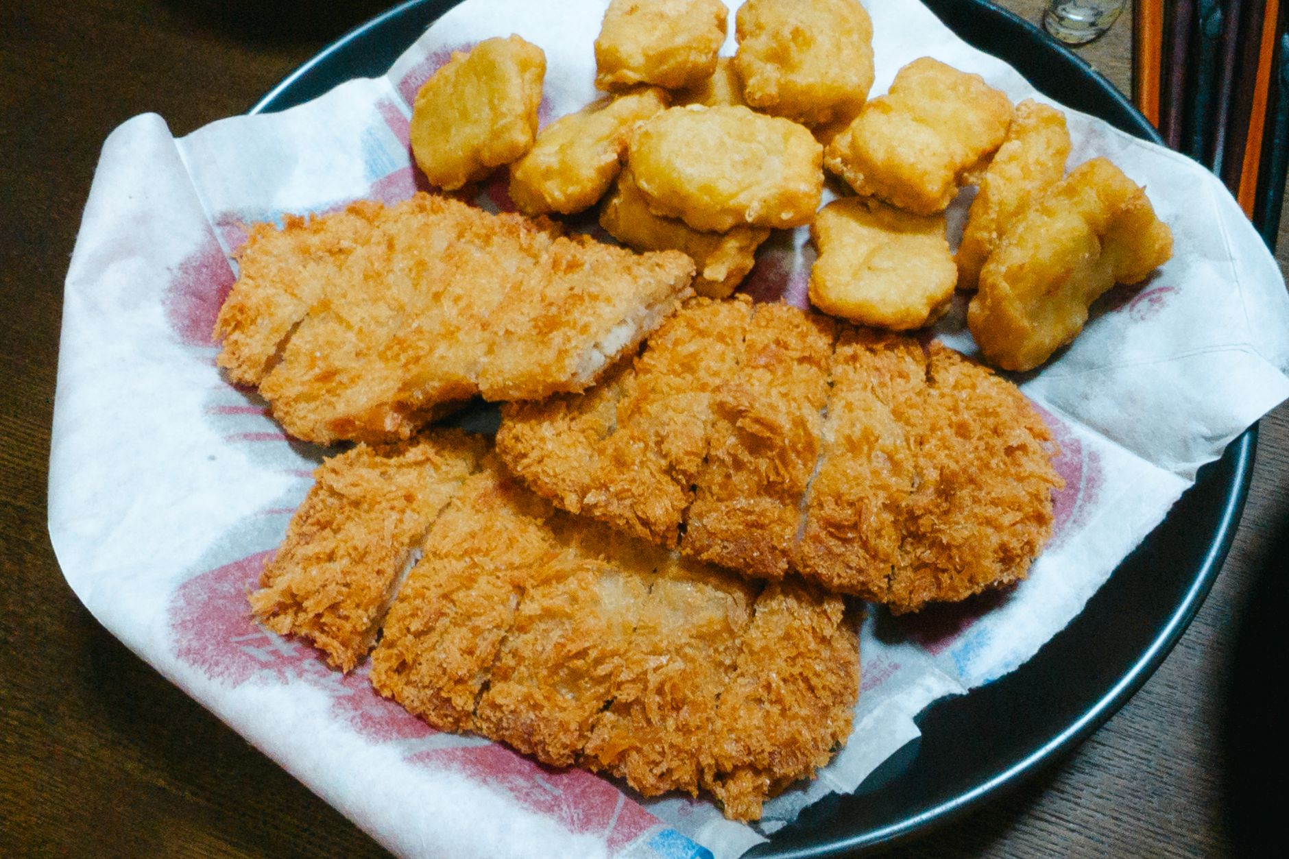 Fried Chicken Nuggets and Cutlets