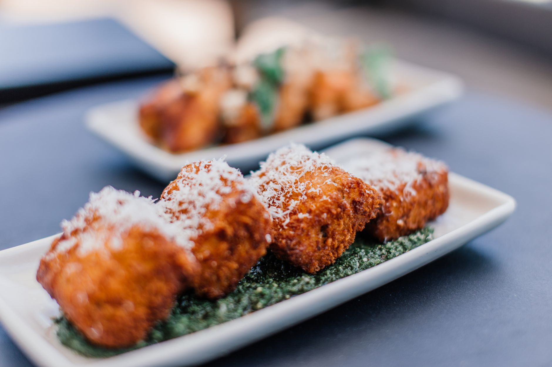 Fried Emmental Cheese Bites