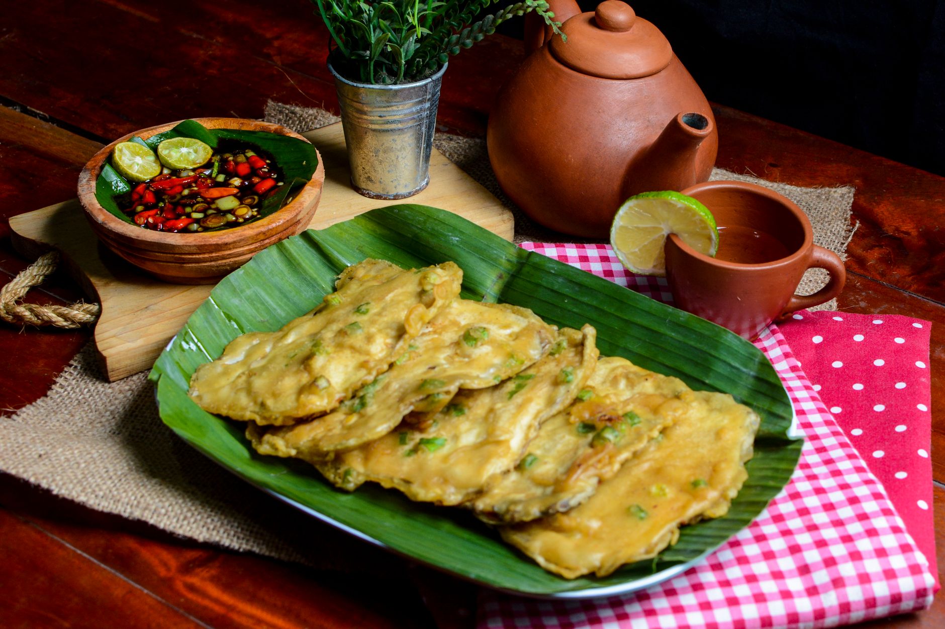 Fried Tempeh Fritters