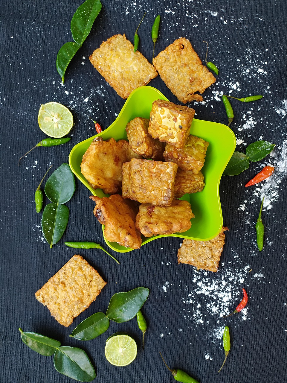 Fried Tempeh