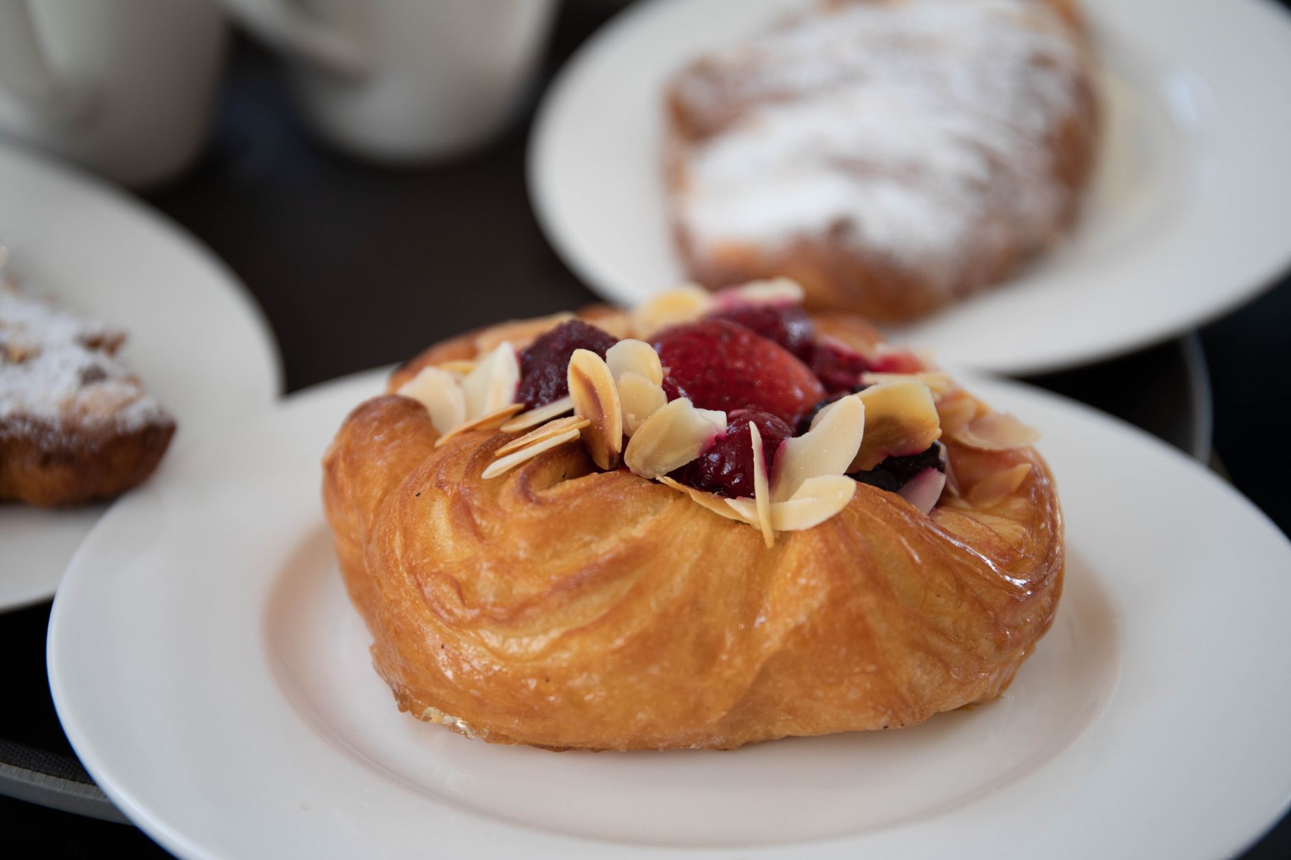 Fruit and Almond Croissant
