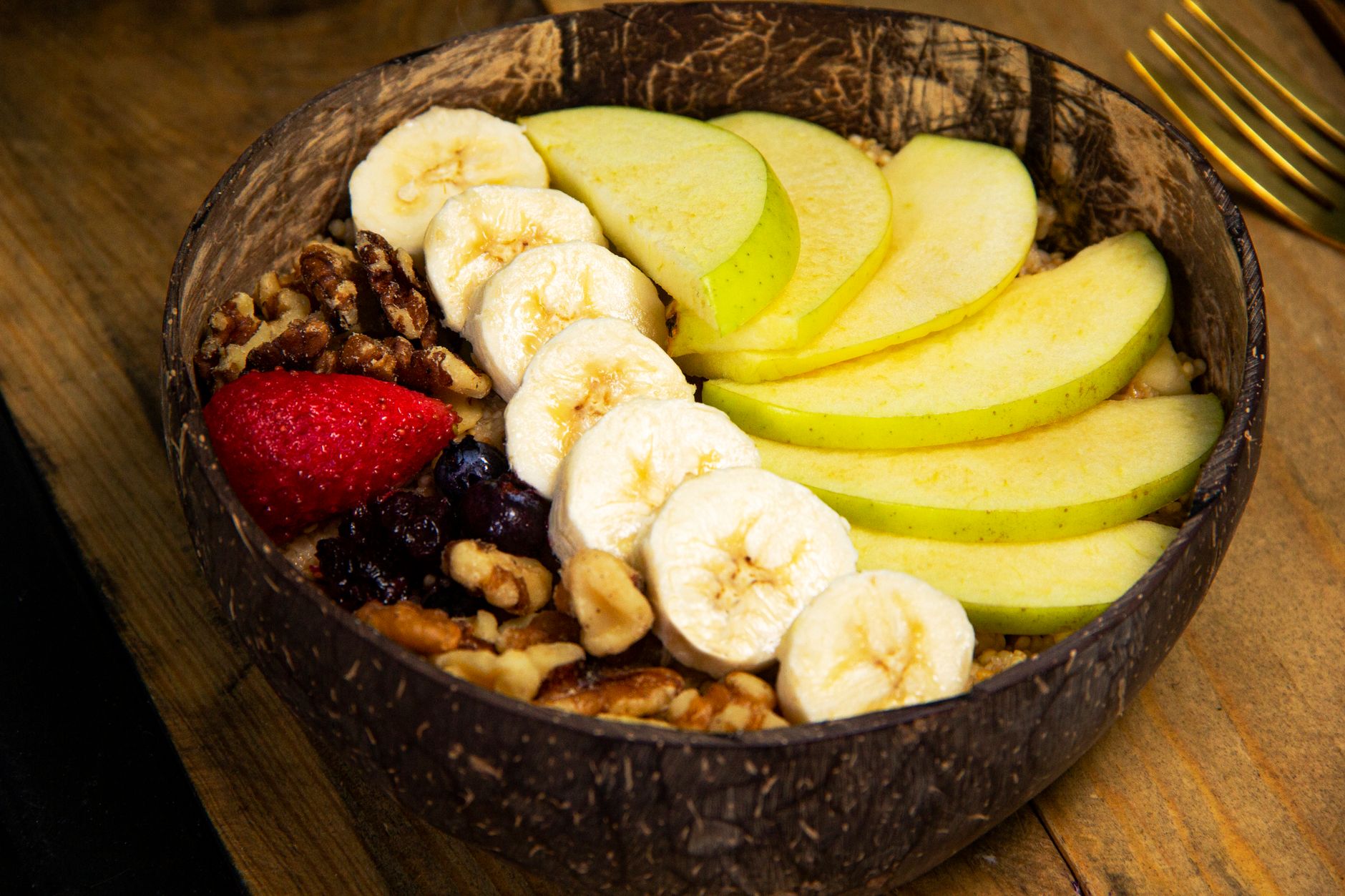 Fruit and Nut Breakfast Bowl
