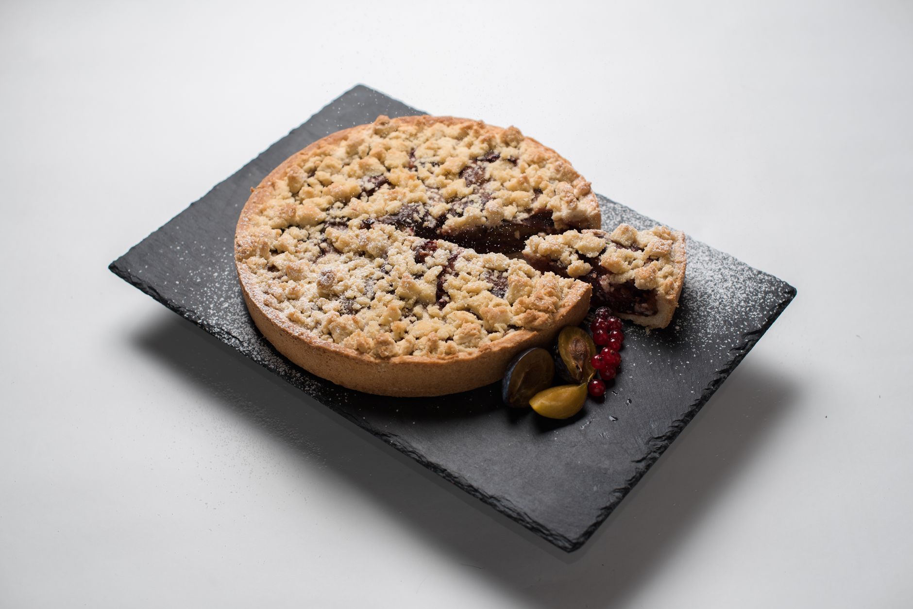 Fruit Crumble Tart