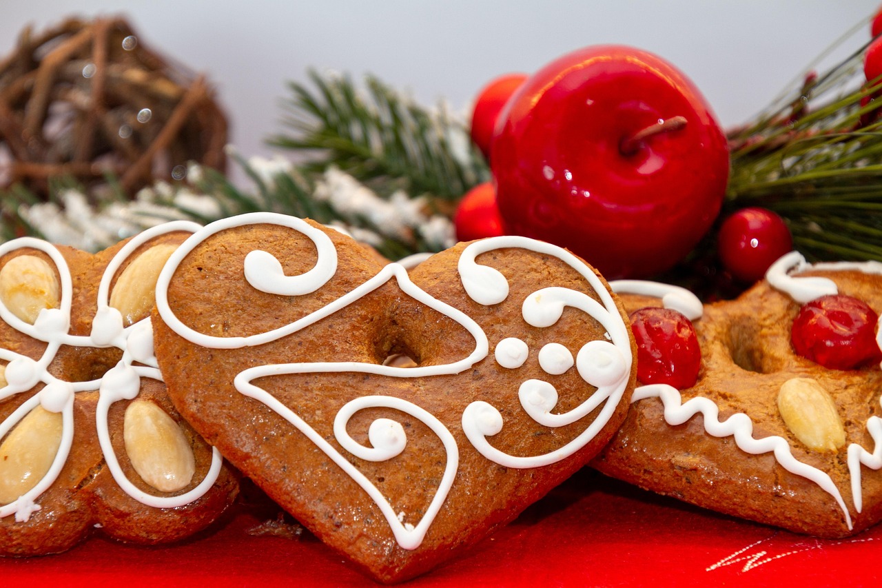 Gingerbread Heart Cookies