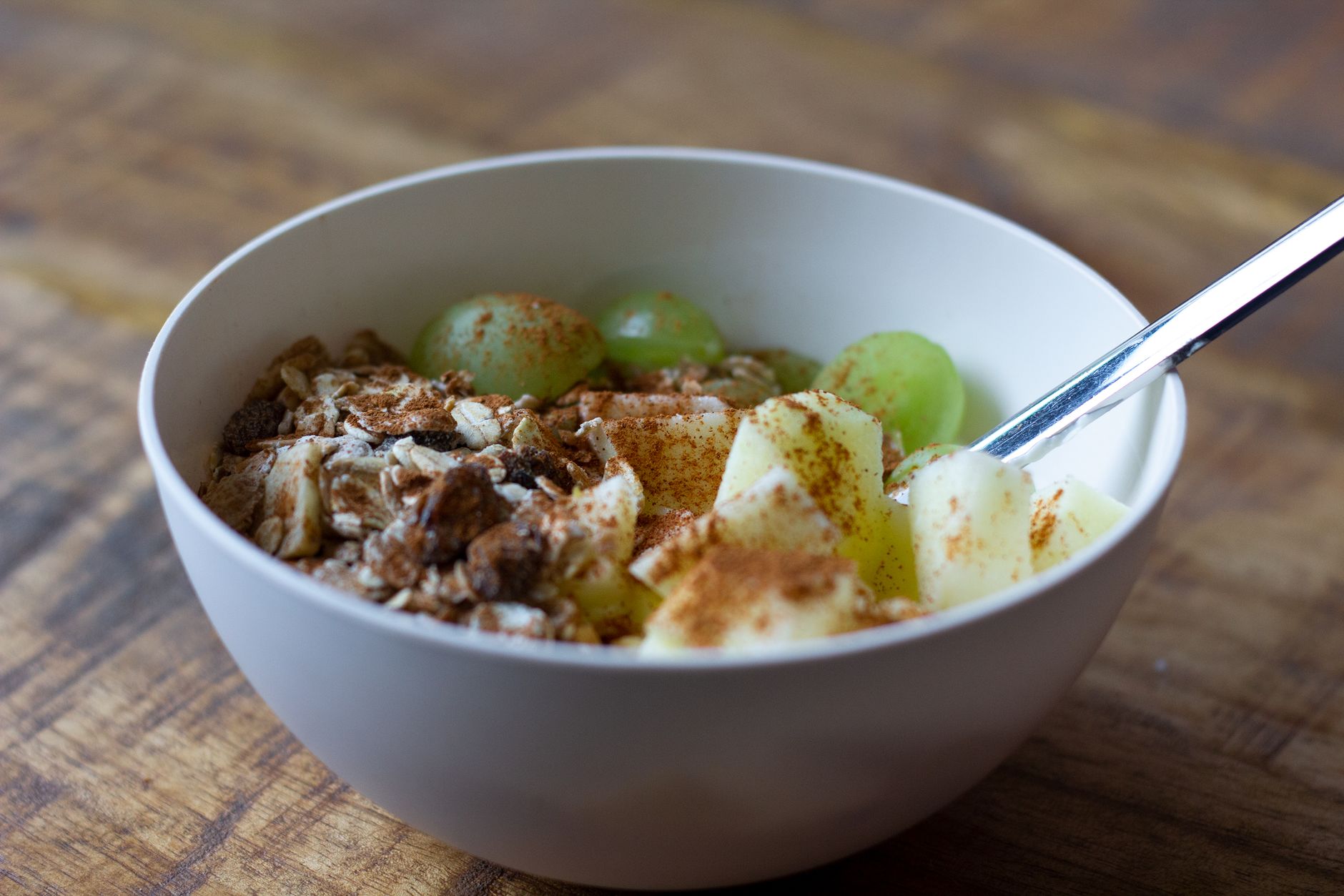 Granola with Fruit and Cinnamon